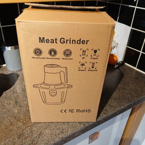 Electric meat grinder - meat,