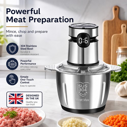 Electric meat grinder - 5l,