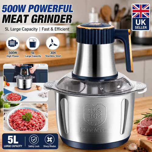 Electric meat grinder - 5l,