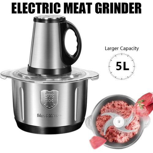 Electric meat grinder - meat,